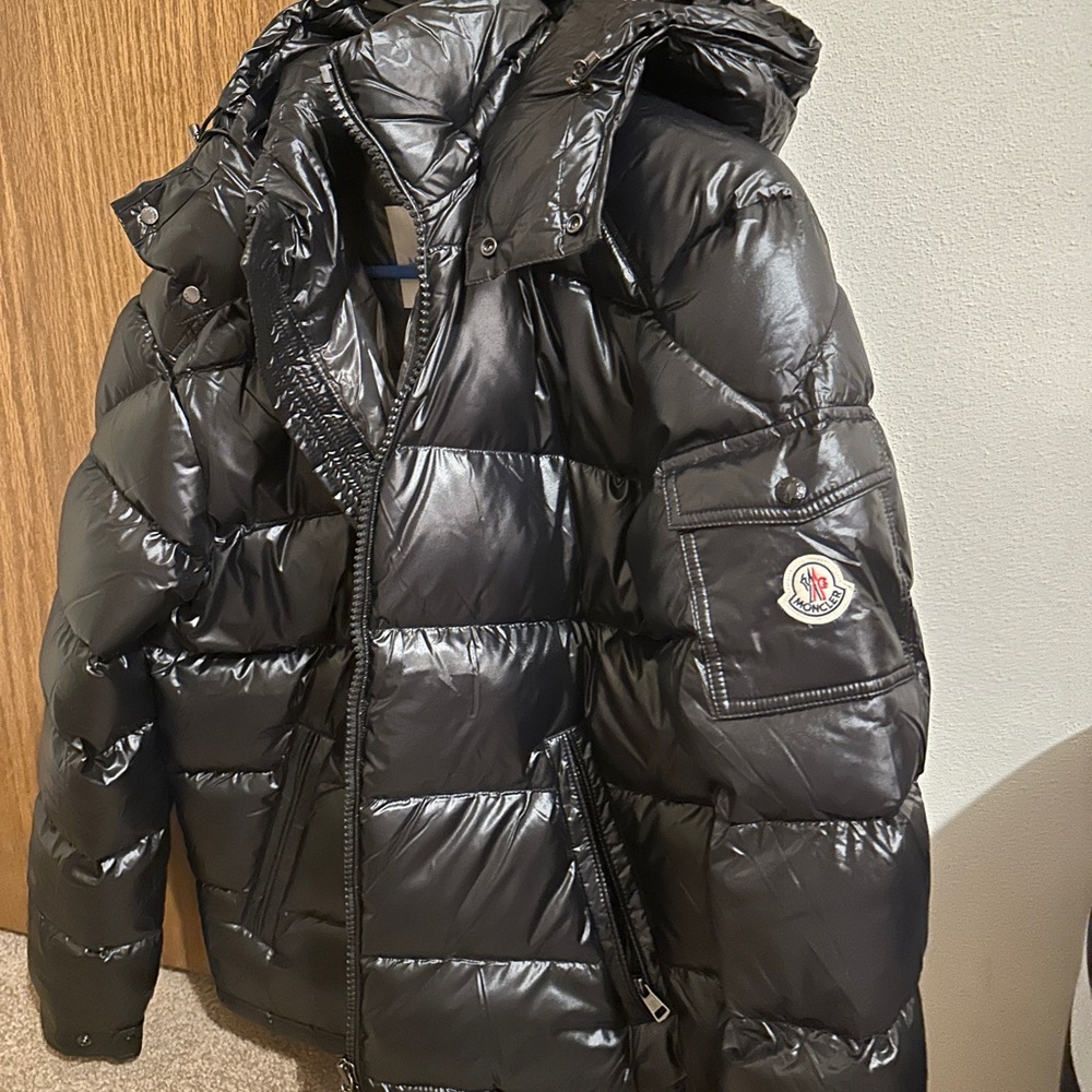 Moncler White Garment Bag